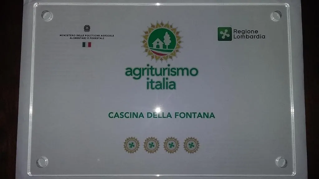 Çiftlik konaklama Agriturismo Cascina Della Fontana Lodi